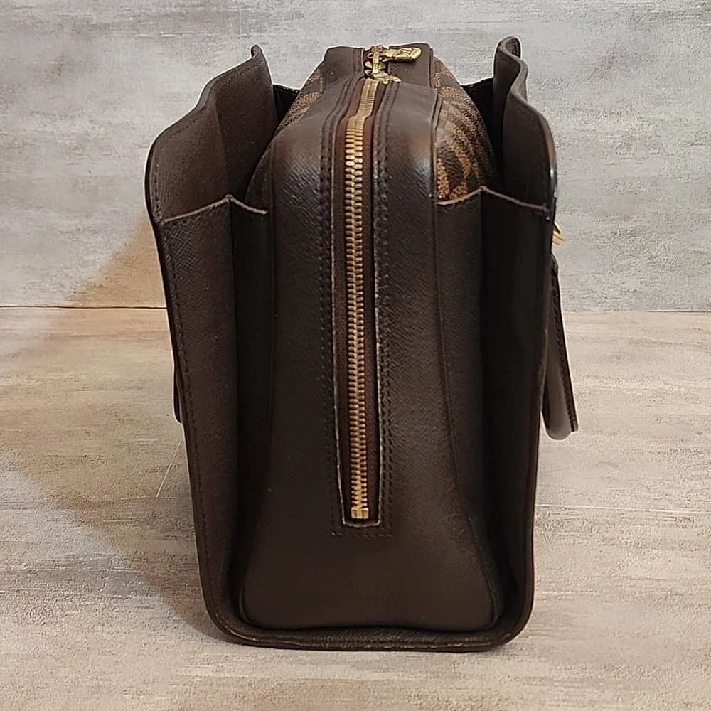 Authentic Louis Vuitton Damier Ebene Triana Bag